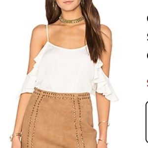 L’Academie off shoulder shirt from Revolve (size small)